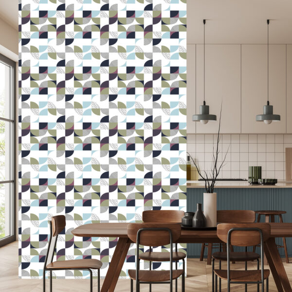 Tapeta Kolorowa Geometryczna Abstrakcja - obrazek 6
