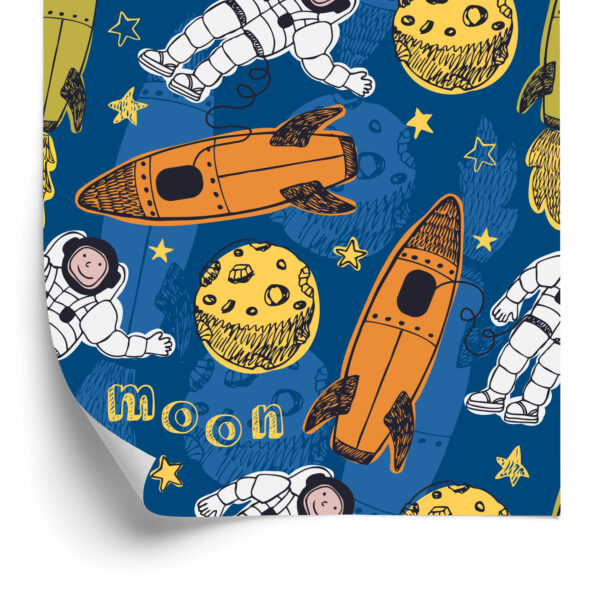 Tapeta Astronauci Wśród Planet - obrazek 4