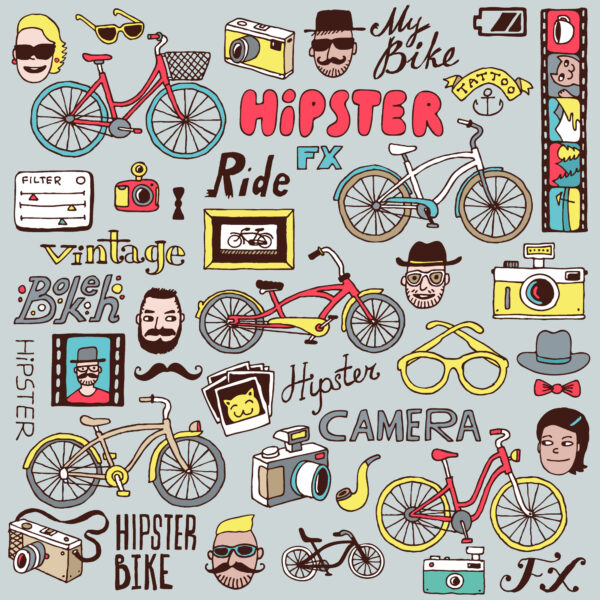 Tapeta Hipsterski Kolaż - obrazek 2