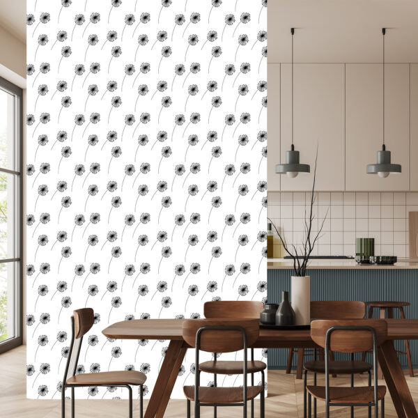 Tapeta Minimalistyczne Rysowane Dmuchawce - obrazek 6