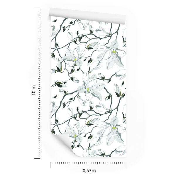 Tapeta Białe Magnolie - obrazek 3