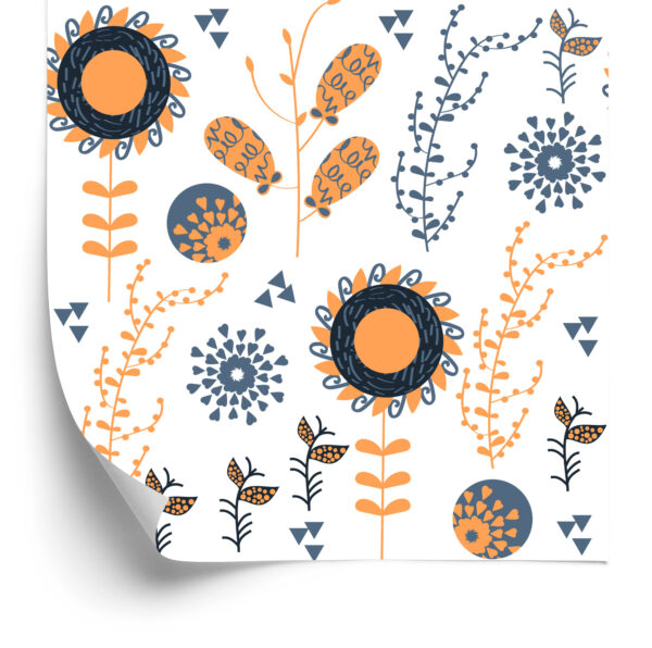 Tapeta Minimalistyczne Słoneczniki - obrazek 4