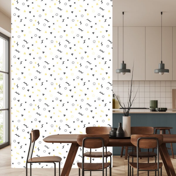 Tapeta Minimalistyczne Wzorki Geometryczne - obrazek 6