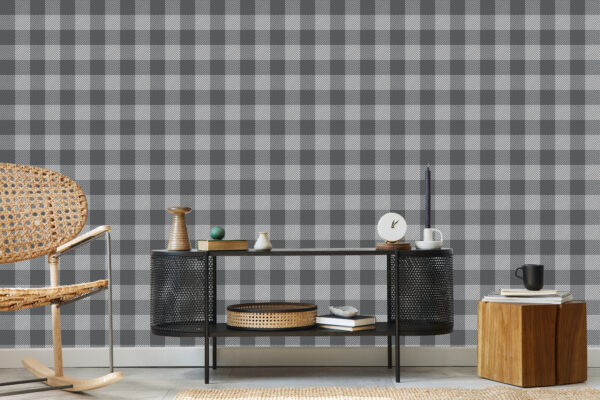 Tapeta Modernistyczna Abstrakcyjna Krata - obrazek 7