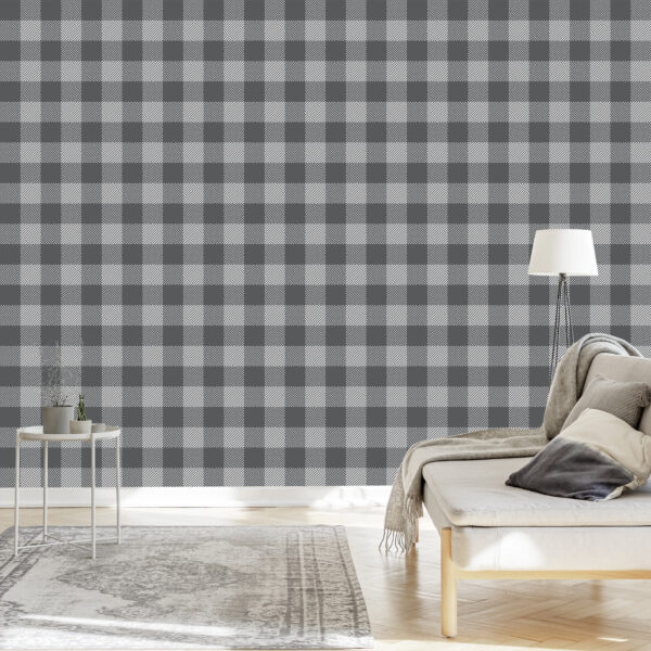 Tapeta Modernistyczna Abstrakcyjna Krata - obrazek 5