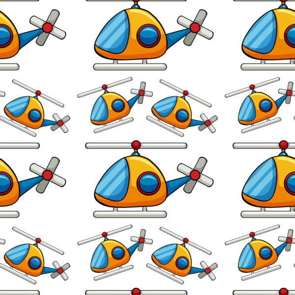 Tapeta Bajkowe Zabawkowe Helikoptery - obrazek 2