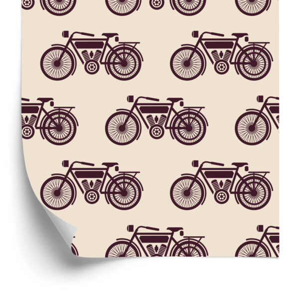 Tapeta Szkice Motocyklów Vintage - obrazek 4