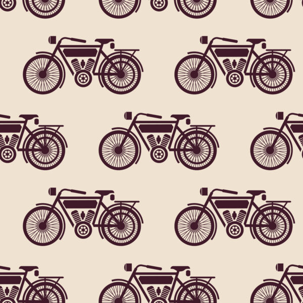 Tapeta Szkice Motocyklów Vintage - obrazek 2