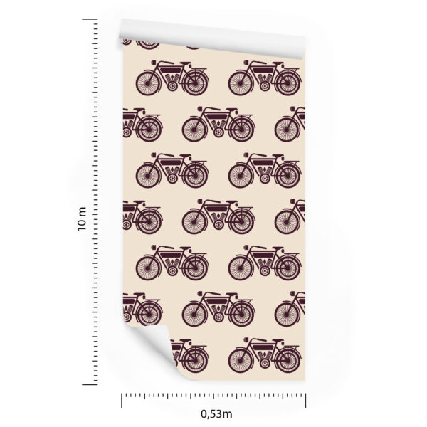 Tapeta Szkice Motocyklów Vintage - obrazek 3