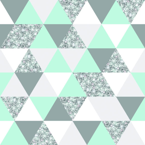Tapeta Geometryczna-Kolorowe Trójkąty - obrazek 2