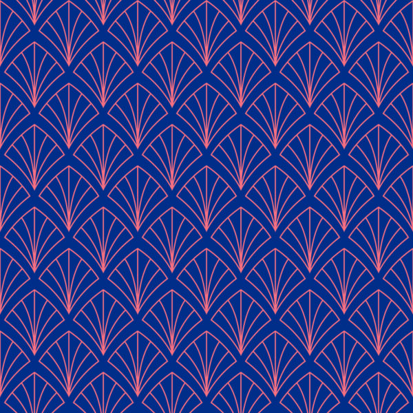 Tapeta Geometryczna W Stylu Art Deco - obrazek 2