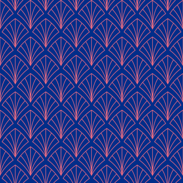 Tapeta Geometryczna W Stylu Art Deco