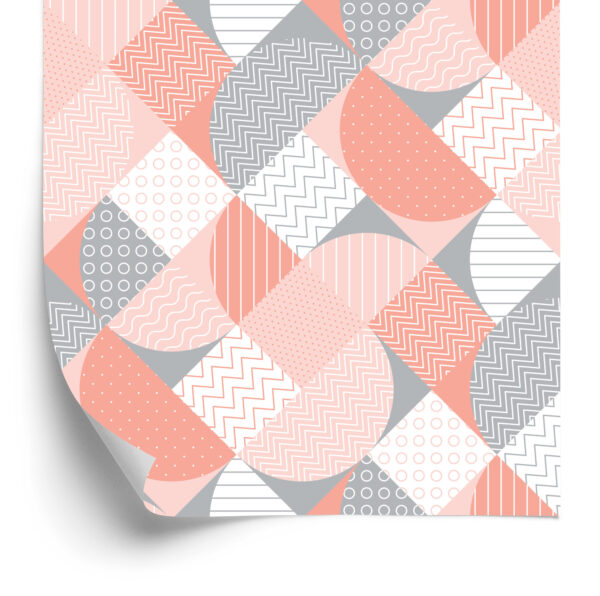 Tapeta Abstrakcyjna Mozaika Geometryczna - obrazek 4