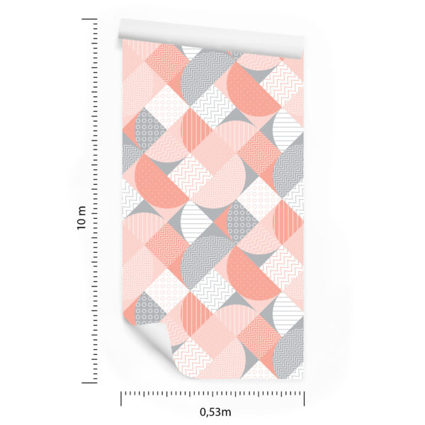 Tapeta Abstrakcyjna Mozaika Geometryczna - obrazek 3