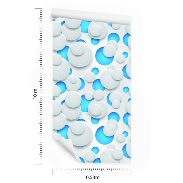 Tapeta Abstrakcyjny Wzór Geometryczny - Efekt 3D - obrazek 3