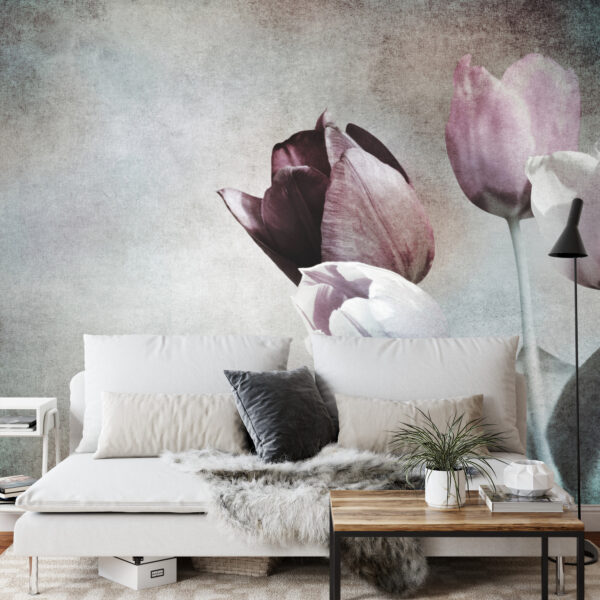 Fototapeta Tulipany W Stylu Vintage - obrazek 5