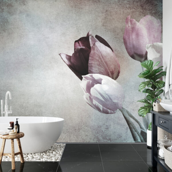 Fototapeta Tulipany W Stylu Vintage - obrazek 7