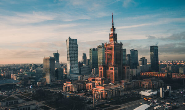 Obraz Wieloczęściowy Warszawa I Widok Na Pałac Kultury - obrazek 2