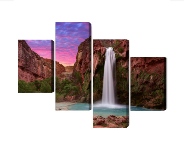 Obraz Wieloczęściowy Wodospady Havasupai - obrazek 3