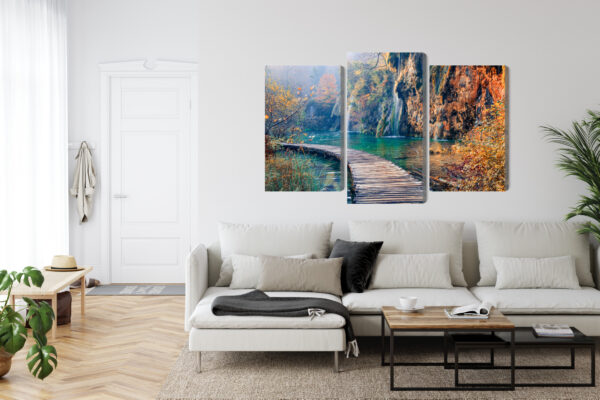 Obraz Wieloczęściowy Park Narodowy Jezior Plitwickich - obrazek 7