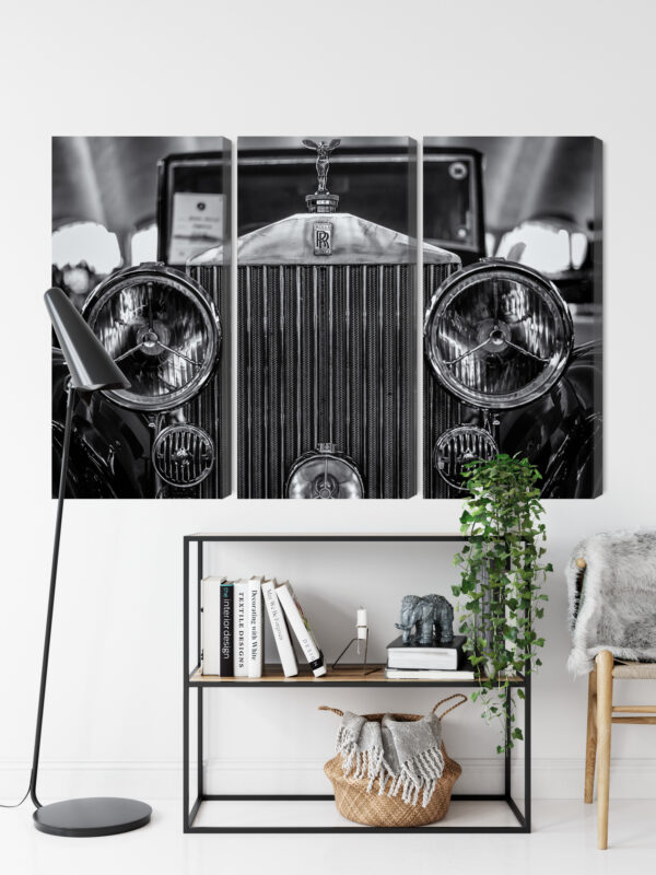 Obraz Wieloczęściowy Rolls Royce Z Bliska - obrazek 10