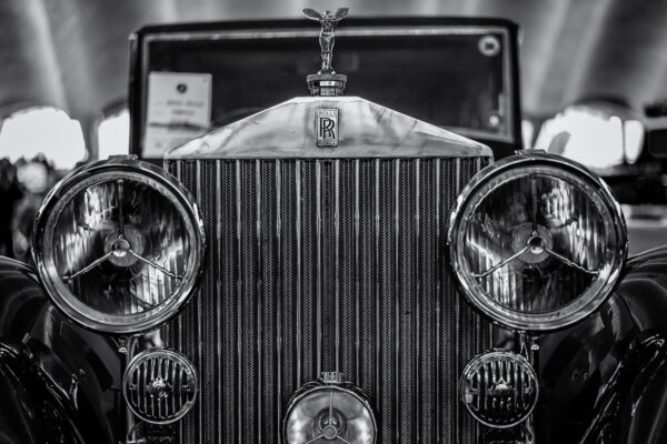 Obraz Wieloczęściowy Rolls Royce Z Bliska - obrazek 2