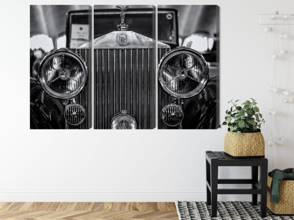 Obraz Wieloczęściowy Rolls Royce Z Bliska - obrazek 9