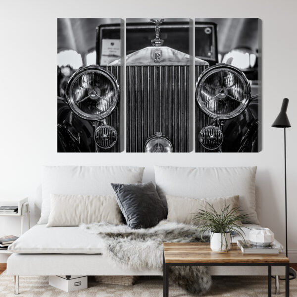 Obraz Wieloczęściowy Rolls Royce Z Bliska - obrazek 5