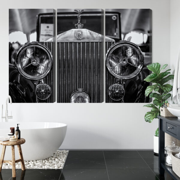 Obraz Wieloczęściowy Rolls Royce Z Bliska - obrazek 6
