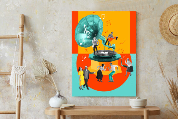 Plakat Wielokolorowy Kolaż Pop-Art - obrazek 7
