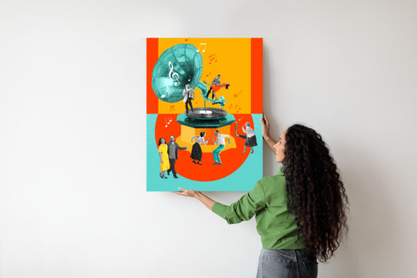 Plakat Wielokolorowy Kolaż Pop-Art - obrazek 8