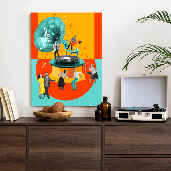 Plakat Wielokolorowy Kolaż Pop-Art - obrazek 5
