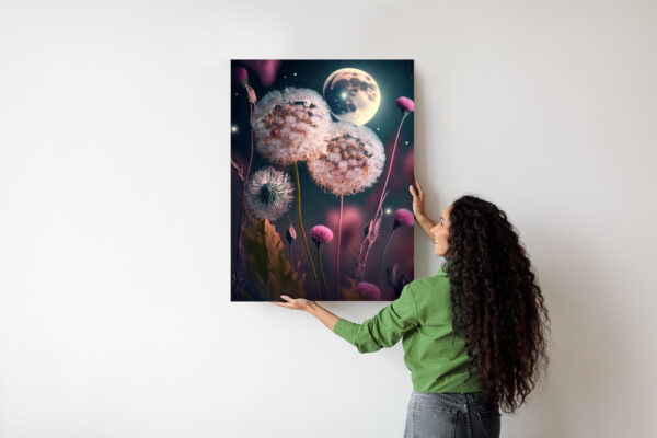 Plakat Dmuchawce Na Tle Nocnego Nieba - obrazek 8