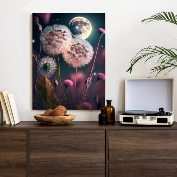 Plakat Dmuchawce Na Tle Nocnego Nieba - obrazek 5
