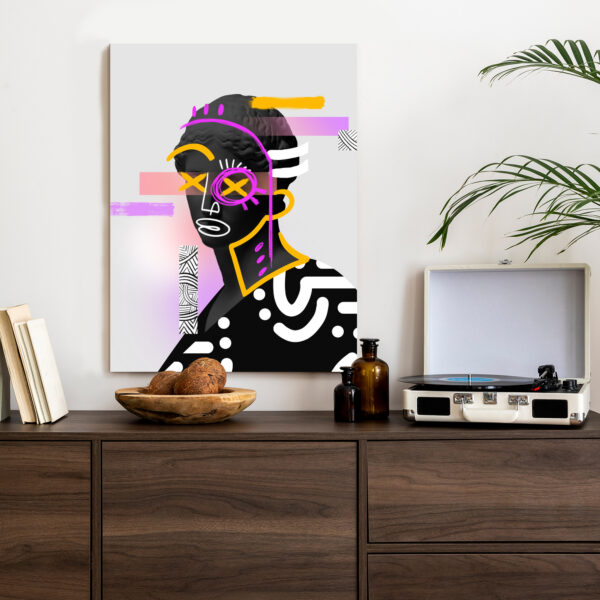 Plakat Antyczna Rzeźba Surrealistyczny Kolaż Współczesny - obrazek 5