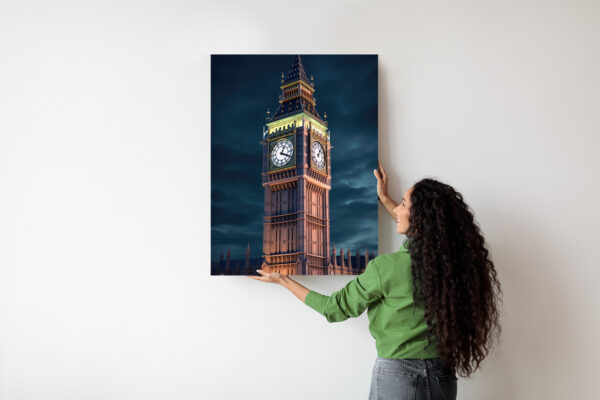 Plakat Londyński Big Ben Nocą - obrazek 8