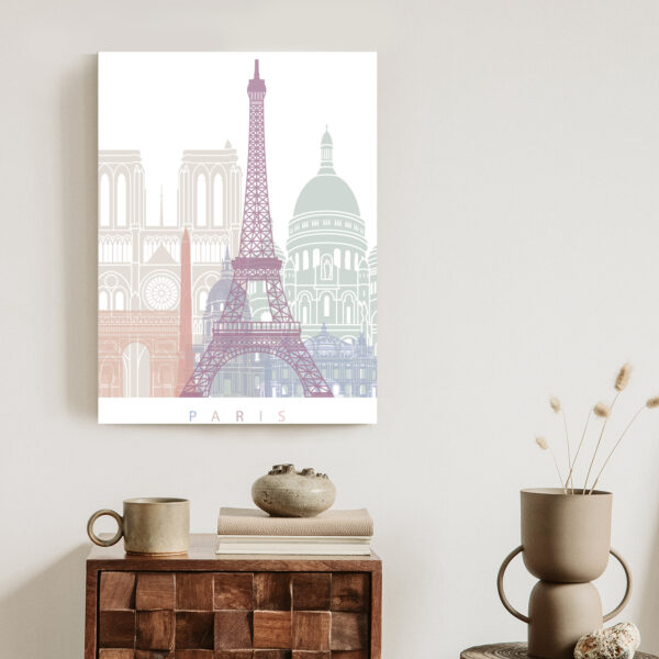 Plakat Paryż - Grafika Pastelowa - obrazek 4