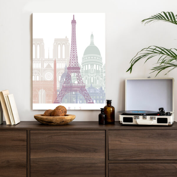 Plakat Paryż - Grafika Pastelowa - obrazek 5