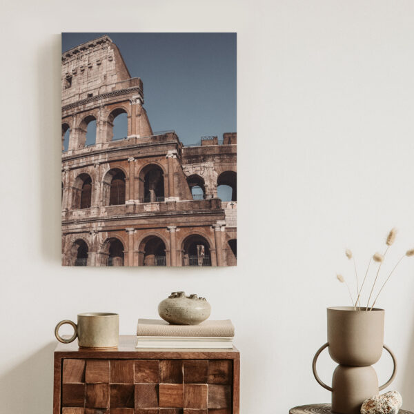 Plakat Architektura Koloseum Na Tle Błękitnego Nieba - obrazek 4