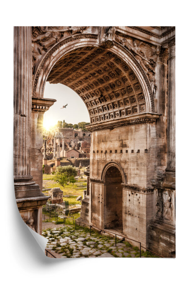 Plakat Architektura Forum Romanum W Rzymie - obrazek 3
