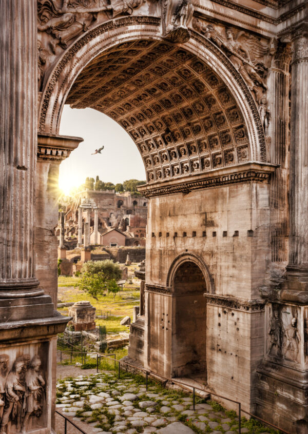Plakat Architektura Forum Romanum W Rzymie - obrazek 2