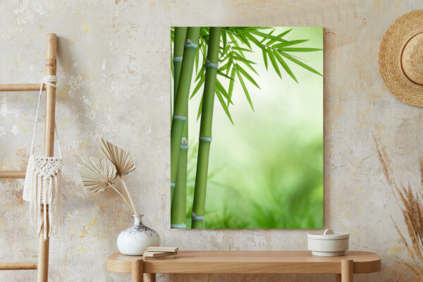 Plakat Bambusy Na Botanicznym Tle - obrazek 7