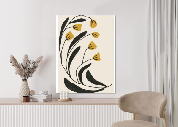 Plakat Botaniczna Ilustracja Z Kwiatami - obrazek 6
