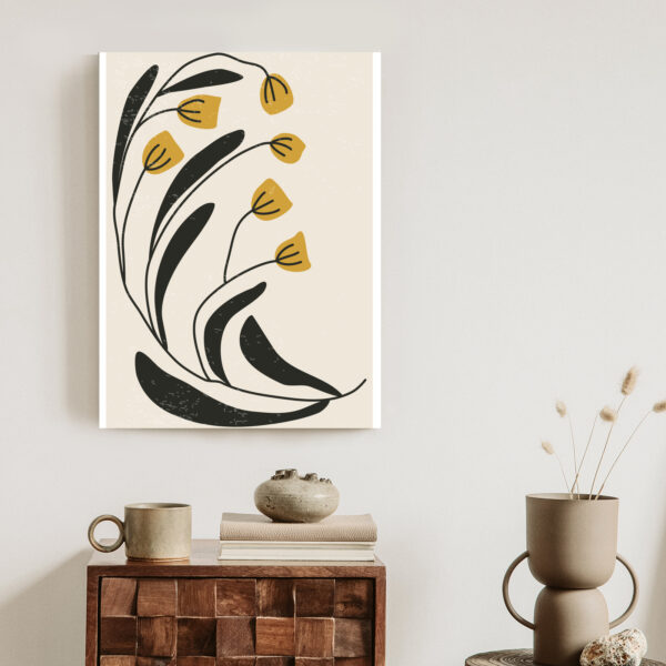 Plakat Botaniczna Ilustracja Z Kwiatami - obrazek 4