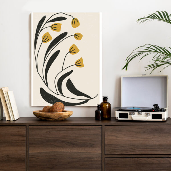 Plakat Botaniczna Ilustracja Z Kwiatami - obrazek 5