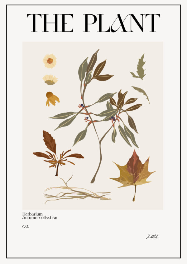 Plakat Atlas Jesiennych Liści - obrazek 2