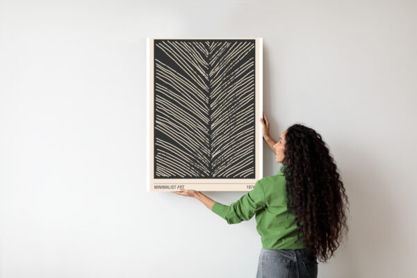Plakat Minimalistyczna Grafika Liścia - obrazek 8