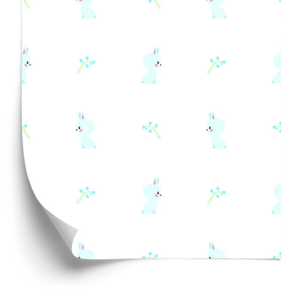 Tapeta Niebieskie Króliki - obrazek 4