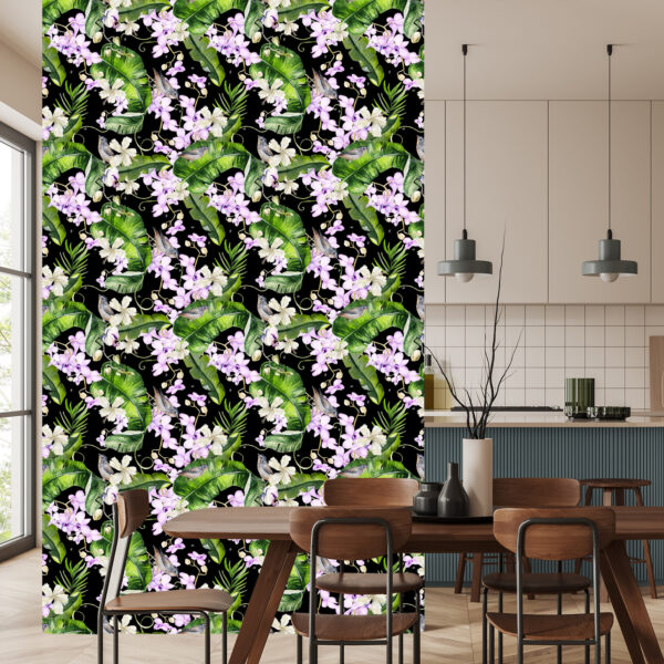 Tapeta Do Salonu Storczyki Natura Kwiaty Rośliny - obrazek 6